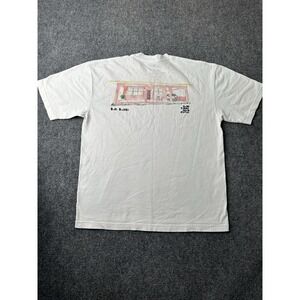 Mens Bad Bunny DTMF La Casita Graphic T Shirt White, Size L